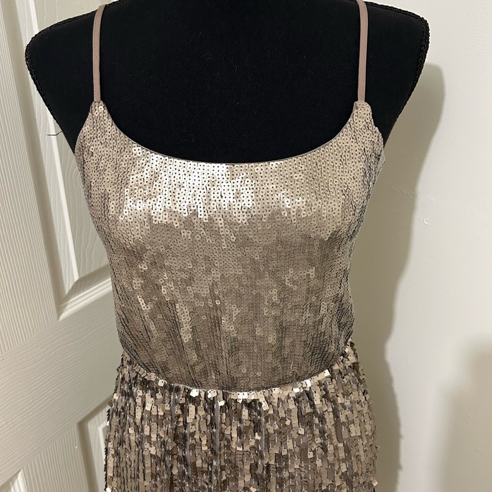 NWT Express Sequined Mini Dress Perfect For Holidays Size XS - Picture 5 of 12